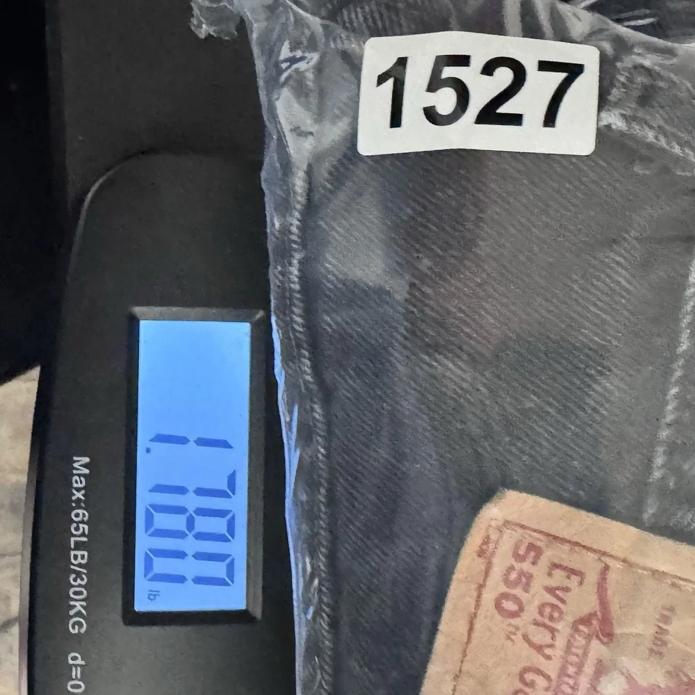 Vintage 2000 Black Levi's 550 Jeans Cotton Western Denim 36x30 USA